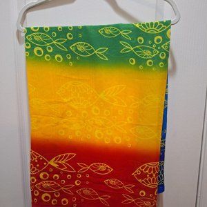 Women Exotic Print Scarf Shawl